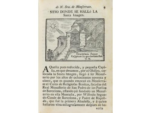 1790 ca. LIBRO. (MONTSERRAT). COMPENDIO HISTORIAL, O RELACIO