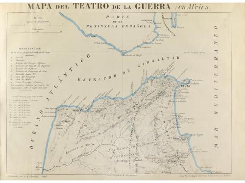 1860. LIBRO. (HISTORIA). ALBUM DE LA GUERRA DE AFRICA. Madri