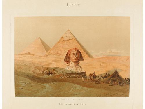 1880 ca. LIBRO. (VIAJES-EGIPTO). EBERS, J.:. EGIPTO. Trad. A