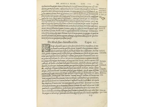 1553. LIBRO. (CIENCIA-ALQUIMIA). BELLONI CENOMANI, PETRI:. D