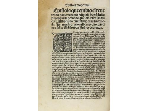 1516. LIBRO. (GÓTICO). EIXIMENIS, FRANCISCO:. DE LA NATURA A