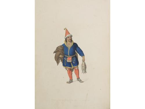 1803. LIBRO. (INDUMENTARIA-RUSIA). THE COSTUME OF THE RUSSIA