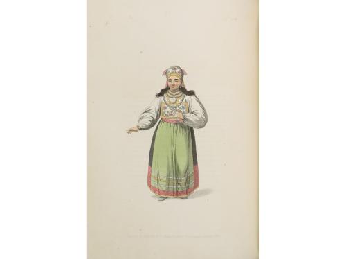 1803. LIBRO. (INDUMENTARIA-RUSIA). THE COSTUME OF THE RUSSIA