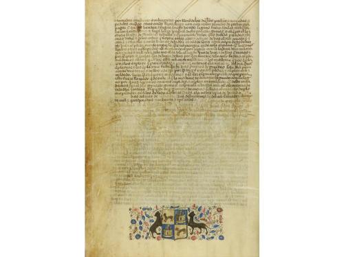 1483. MANUSCRITO. (EJECUTORIA-REYES CATÓLICOS). CARTA EJECUT