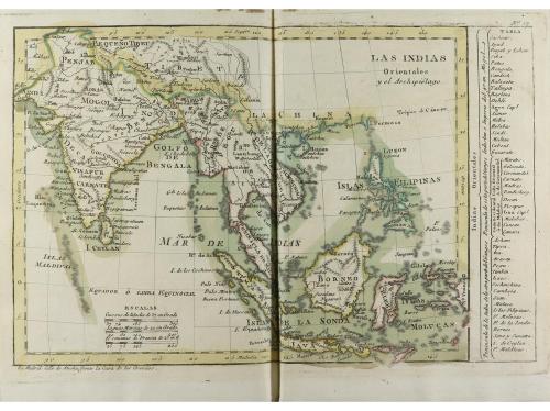 1792. LIBRO. (ATLAS). LOPEZ, TOMAS:. ATLAS ELEMENTAL MODERNO