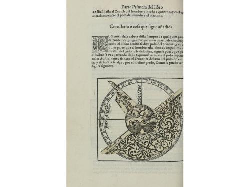 1548. LIBRO. (CIENCIAS). APIANO, PEDRO:. LIBRO DE LA COSMOGR