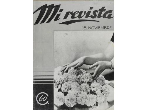 1936. REVISTA. (FEMENINA). MI REVISTA. Barcelona: 1936. Foli