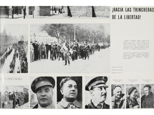 1937. REVISTA. (GUERRA CIVIL). UN AÑO DE LAS BRIGADAS INTERN