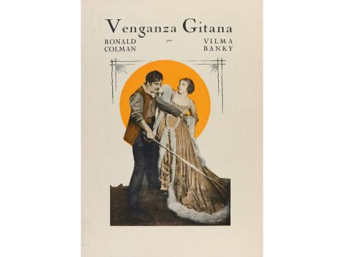 1927. PROGRAMA DE MANO. VENGANZA GITANA. Cuadernillo 8º mayo