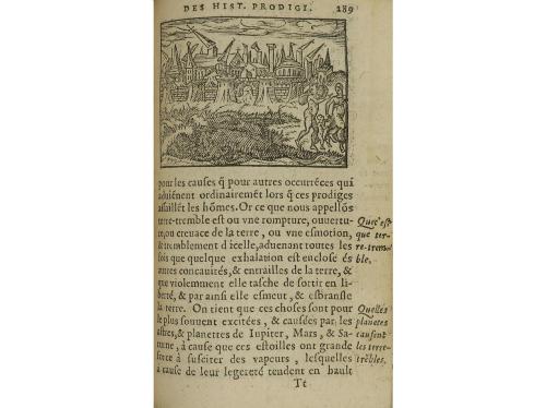 1583. LIBRO. (LITERATURA). BOAISTUAU, P.; TESSERANT, CLAUDE 