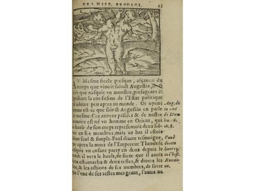 1583. LIBRO. (LITERATURA). BOAISTUAU, P.; TESSERANT, CLAUDE 