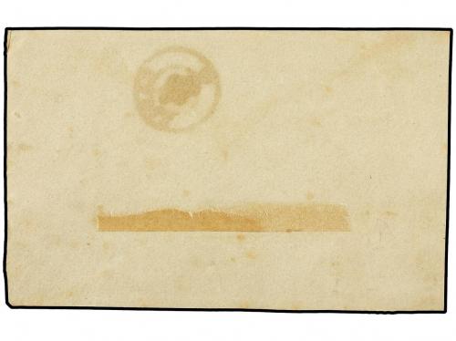 ✉ ESPAÑA. Ed. 107, 109. 1870 (12 Agosto). Frente de carta ce