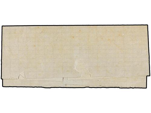 ✉ MARRUECOS. 1872. Gran fragmento de carta dirigida a J. Bru