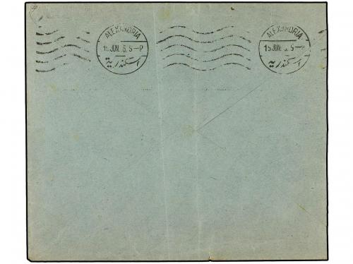 ✉ EGIPTO. 1925 (June 15). Cover to Alexandria franked by It