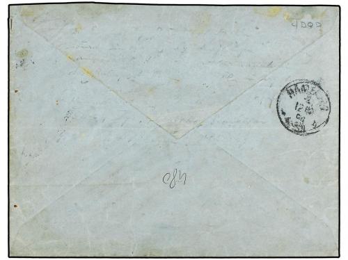✉ LIBERIA. 1894 (22 Sept). Printed envelope from CAPE PALMA