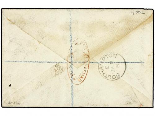 ✉ BERMUDAS. 1880. Registered cover to SOUTHAMPTON with Berm