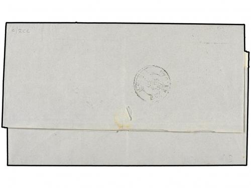 ✉ SENEGAL. Ce. 21+23. 1866 (Oct 23). Entire letter from BOR