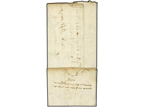 ✉ FRANCIA. 1638 (May 22). Entire letter from PARIS to AMSTER