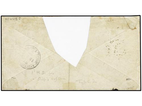 ✉ GIBRALTAR. 1873 (Nov 22). Cover to CAPE OF GOOD HOPE with 