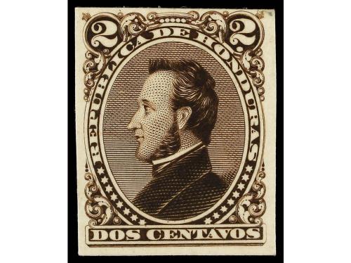 HONDURAS. Sc. 31, 32, 33. 1878. 2 ctvos. castaño, 1/2 real n
