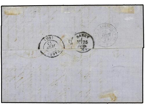 ✉ GUADALUPE. Ce. 13. 1873 (June 7). Cover to NANCY franked b