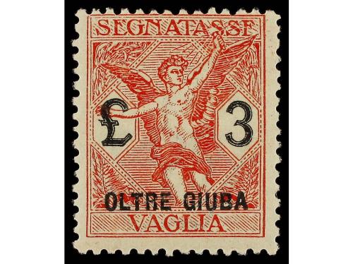 ** OLTRE-JUBA. Sa. V1/6. 1925. VAGLIA. Complete set, never h