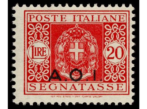 ** AFRICA ORIENTAL ITALIANA. Sa. T14/24. 1942. Postage Due. 