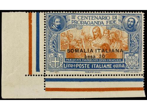 ** SOMALIA. Sa. 45/48. 1923. Complete set, never hinged.Sass