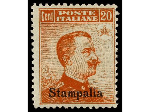 ** ITALIA: EGEO (Colonia italiana). Sa. 11/01/2024. 1912-22.