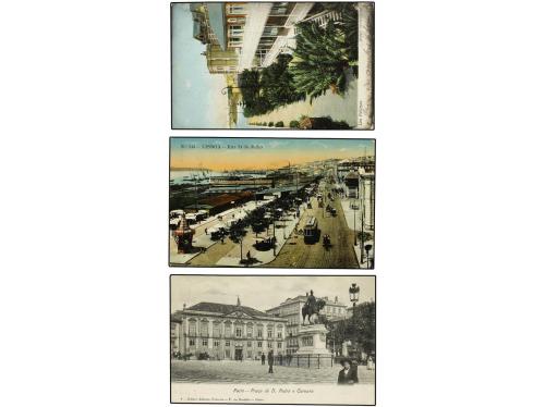 ✉ ESPAÑA. 1907-14. CANARIAS. 3 tarjetas postales escritas a 