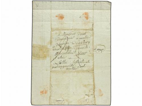 ✉ FRANCIA. (1805 CA.). Carta completa sin fecha circulada de
