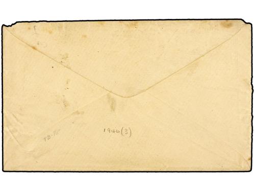 ✉ ESTADOS UNIDOS. 1865. Envelope to SAN JOSE (California). 3
