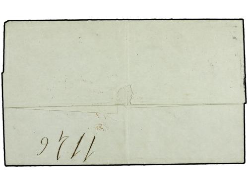 ✉ MEXICO. 1850. TEMASCALTEPEC. Carta con la marca TEJUPLICO.