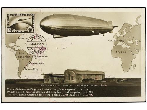 ✉ CUBA. 1930 (19-5). ALEMANIA a USA. Circulada con sello ale