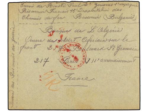 ✉ BULGARIA. 1916-17. PRISONER OF WAR.10 Covers and Post-card