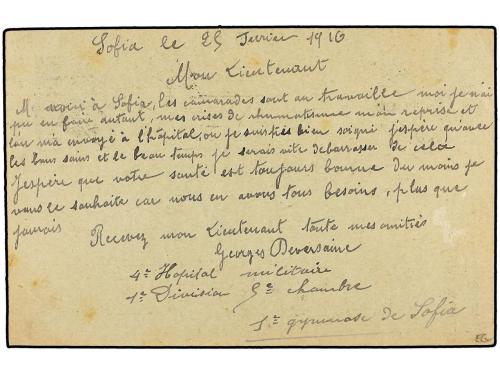 ✉ BULGARIA. 1916-17. PRISONER OF WAR.10 Covers and Post-card