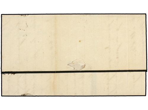 ✉ ESPAÑA. Ed. 164, 154. 1875. 10 cts. azul y sello de Impues