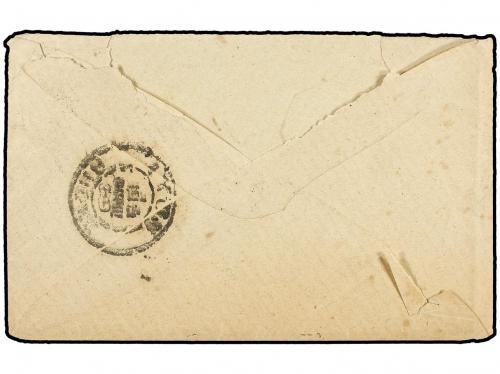✉ SEYCHELLES. 1889. Envelope to FRANCE bearing Mauritius 16