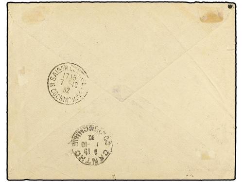 ✉ NUEVA CALEDONIA. 1932. WALLIS AND FUTUNA. Envelope to the 
