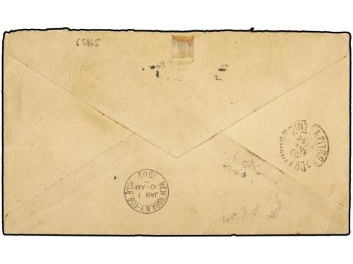 ✉ GUADALUPE. 1902. Incoming mail from the United States to M