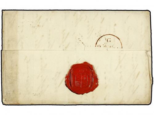✉ GIBRALTAR. 1811 (Jan 24). Entire letter to London address