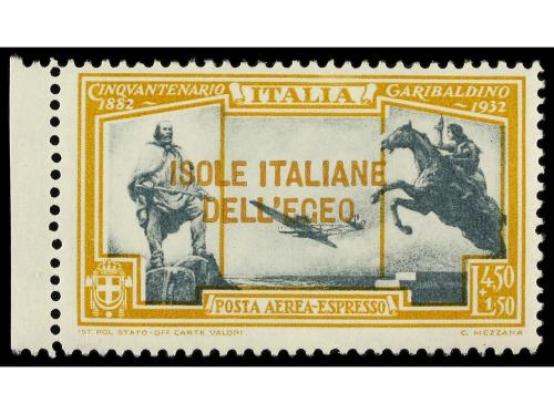 * ITALIA: EGEO (Colonia italiana). Sa. A14/20. 1932. GARIBAL