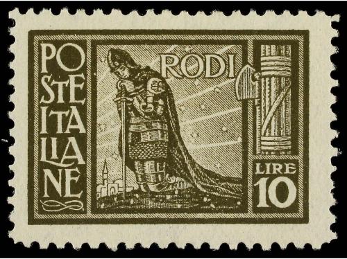 * ITALIA: EGEO (Colonia italiana). Sa. 11/03/2024. 1929. SER